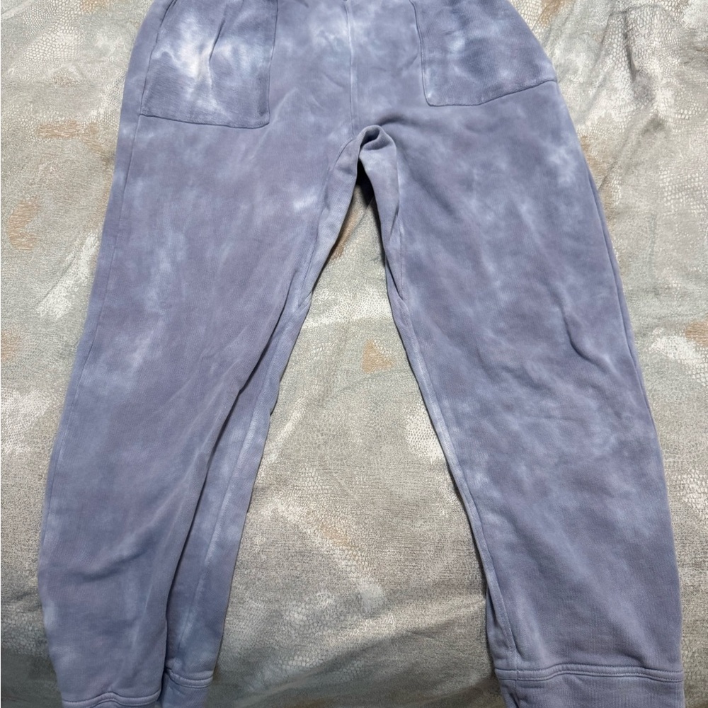 Loveshack fancy acid wash sweatpants